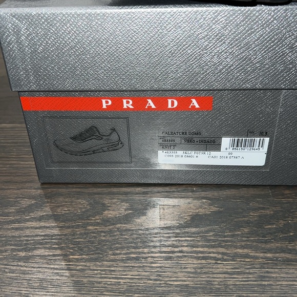 Prada Calzature Uomo Shoe-Authentic-NIB - Picture 9 of 10